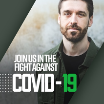Man join the fight against COVID-19