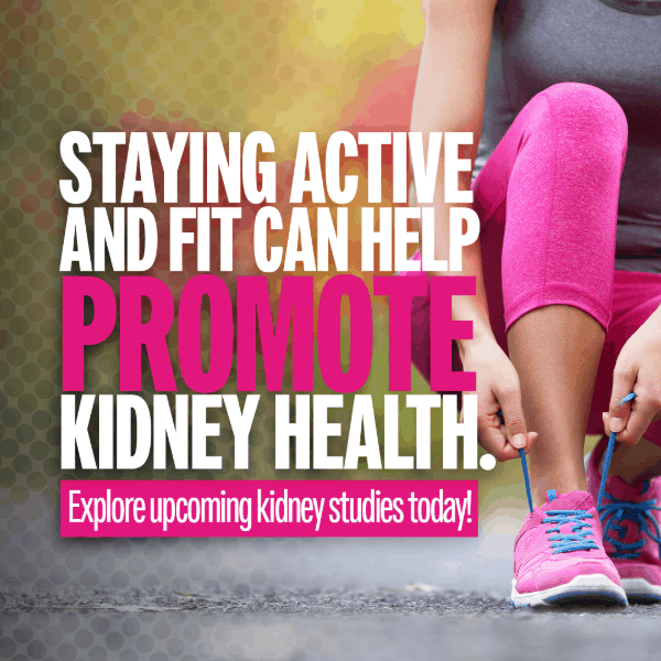 Staying active can promote kidney health